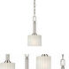 Signature 1 Light 5.5 inch Brushed Nickel Mini Pendant Ceiling Light