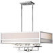 Ione 8 Light 26.5 inch Chrome Square Pendant Ceiling Light