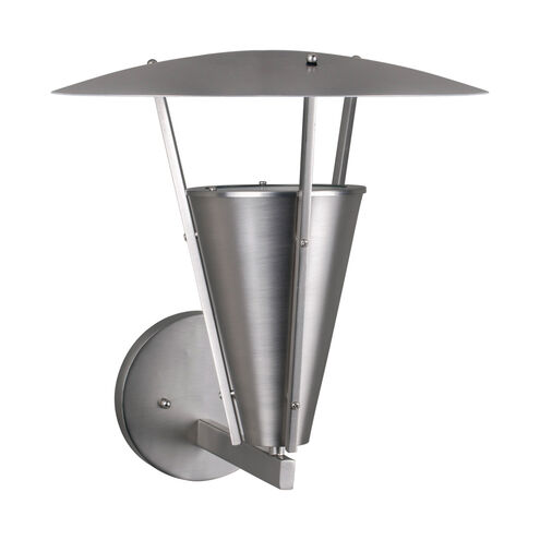 Signature Outdoor Wall Light in Brushed Nickel