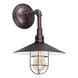 Signature 1 Light 15 inch Antique Bronze Outdoor Wall Light