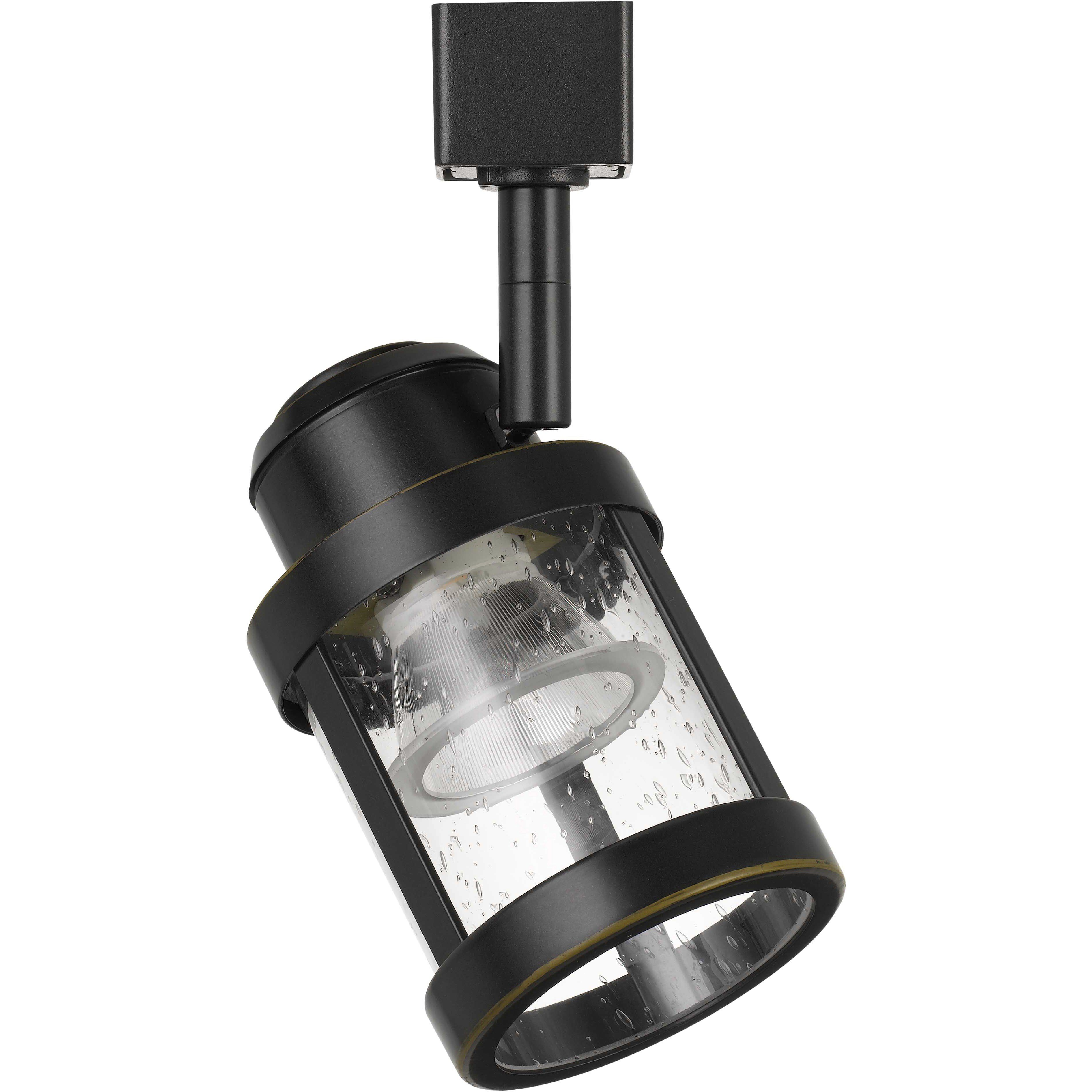 Signature 1 Light Dark Bronze Track Head Ceiling Light