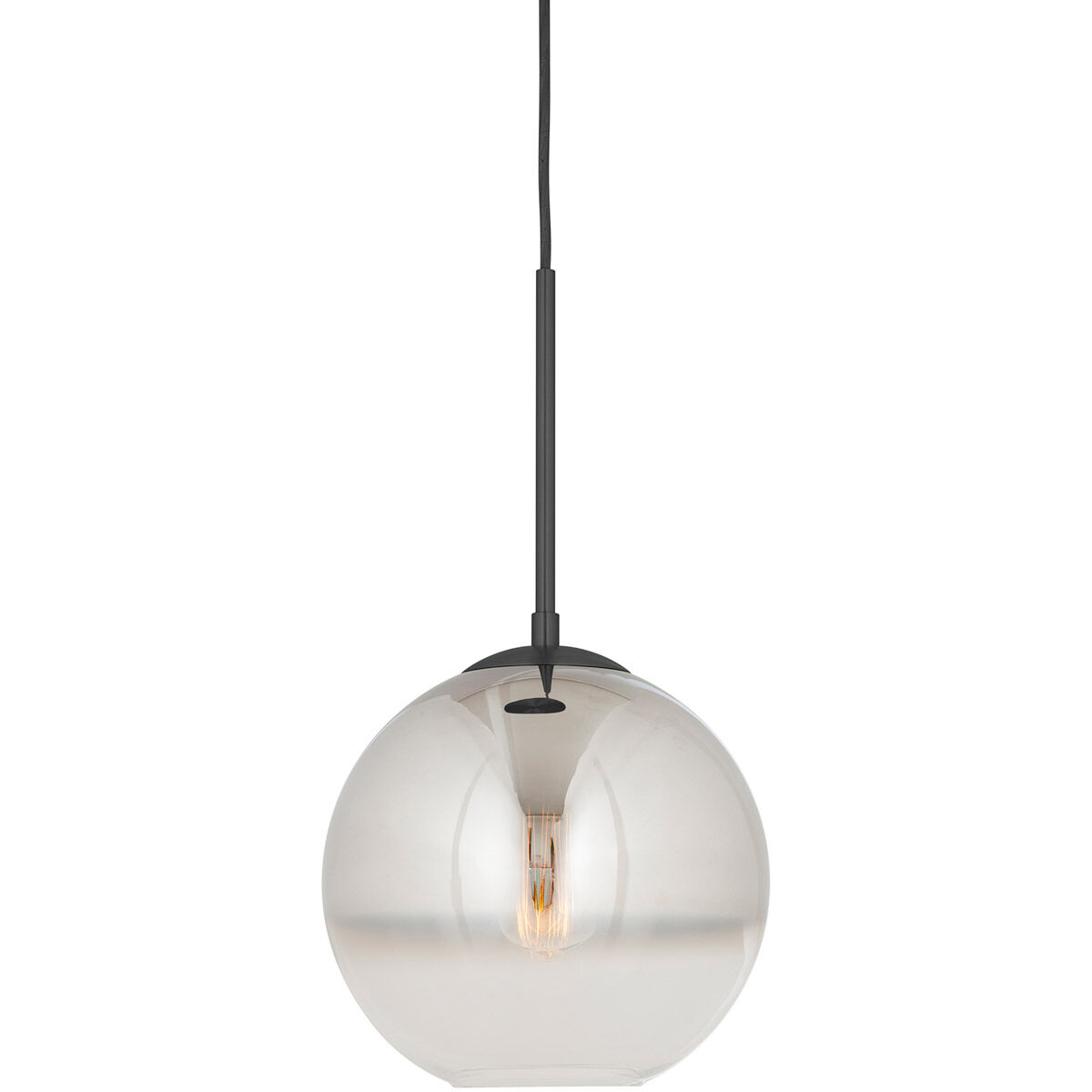 Callisto 1 Light 12 inch Black Pendant Ceiling Light