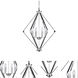 Signature 6 Light 23.75 inch Brushed Nickel Foyer Pendant Ceiling Light