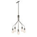 Signature 6 Light 16.75 inch Brushed Nickel Chandelier Ceiling Light