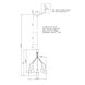 Signature 6 Light 16.75 inch Brushed Nickel Chandelier Ceiling Light