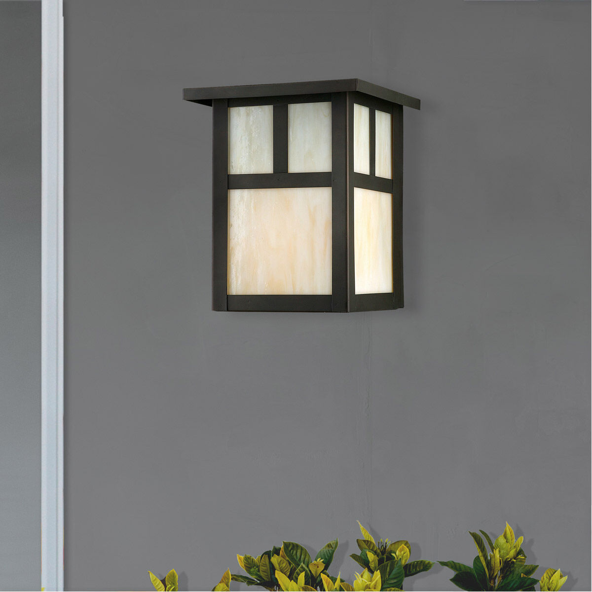 Signature 1 Light 7 inch Royal Bronze Outdoor Wall Light