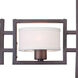 Signature 4 Light 41.75 inch Antique Bronze Island Pendant Ceiling Light