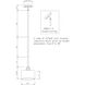 Zane 1 Light 7 inch Soft Gold Pendant Ceiling Light
