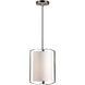 Aubrey 1 Light 9 inch Brushed Nickel Mini Pendant Ceiling Light