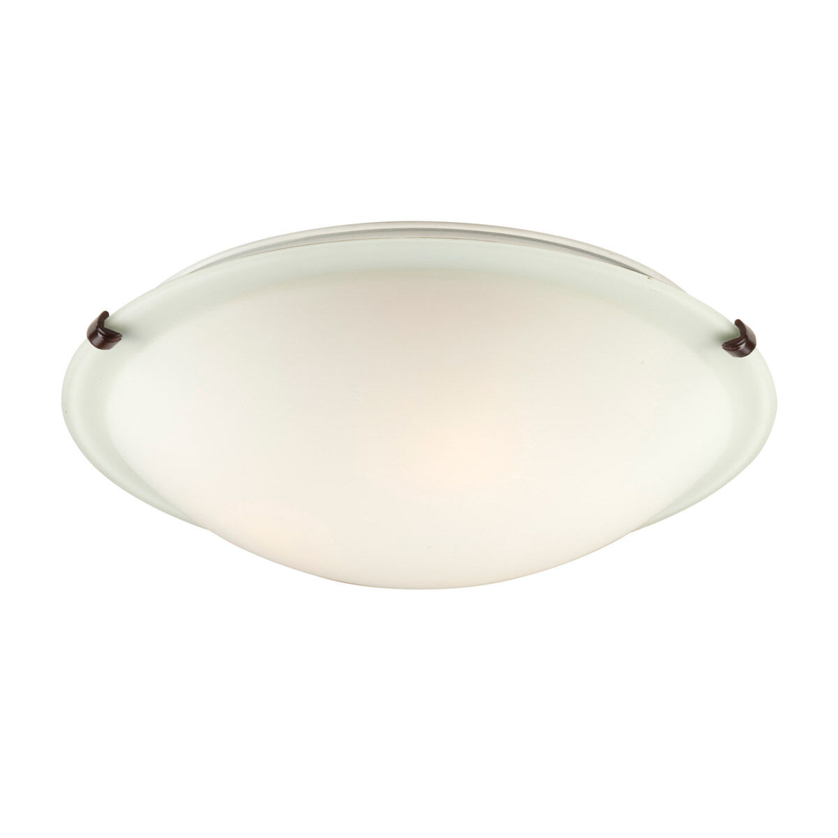 Signature 3 Light 16 inch Antique Bronze Flush Mount Ceiling Light
