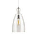 Signature 1 Light 8 inch Brushed Nickel Mini Pendant Ceiling Light