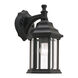 Signature 1 Light 12 inch Black Outdoor Wall Light