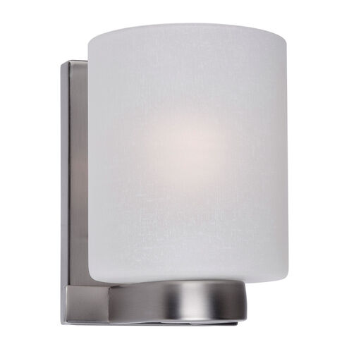 Signature 1 Light 5 inch Brushed Nickel Vanity Light Wall Light