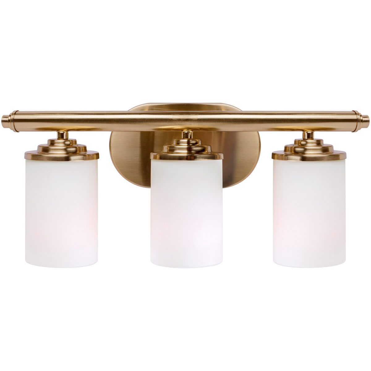 Ames 3 Light 18 inch Soft Gold Vanity Light Wall Light