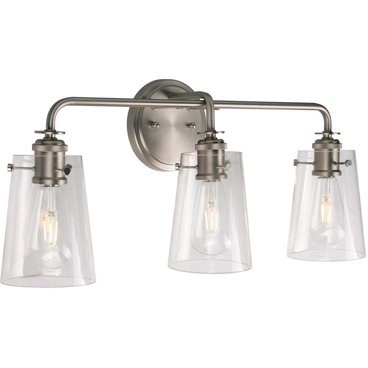 Ronna 3 Light 25 inch Brushed Nickel Bath & Vanity Wall Light