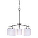 Signature 5 Light 22.25 inch Brushed Nickel Chandelier Ceiling Light