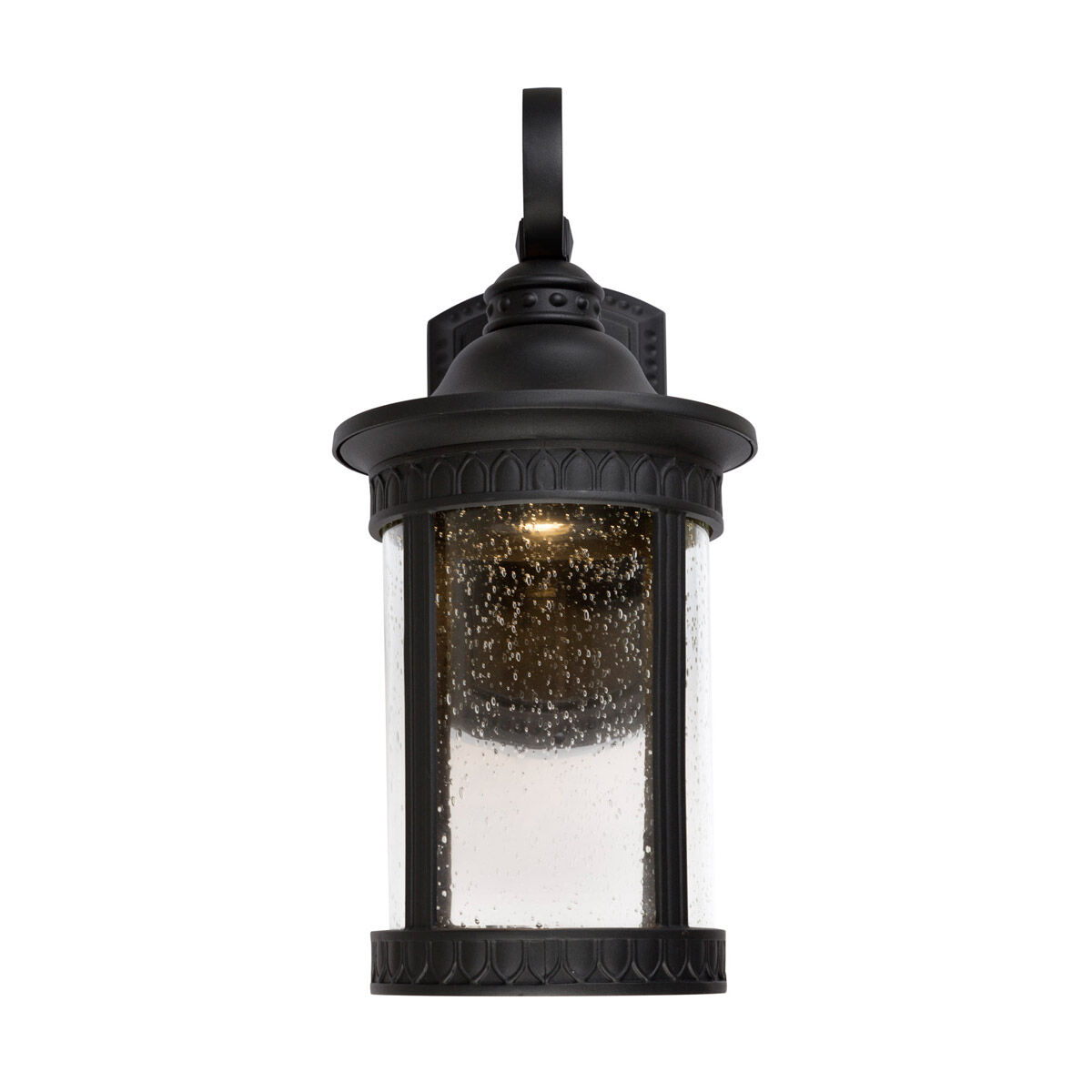 Signature LED 16 inch Black Outdoor Wall Light