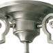 Signature 2 Light 15 inch Brushed Nickel Semi Flush Mount Ceiling Light