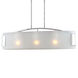 Signature 3 Light 32 inch Brushed Nickel Island Pendant Ceiling Light