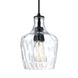 Milo 1 Light 7 inch Black Mini Pendant Ceiling Light
