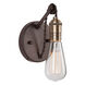 Signature 1 Light 5 inch Antique Bronze Wall Sconce Wall Light