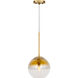 Callisto 1 Light 12.00 inch Pendant