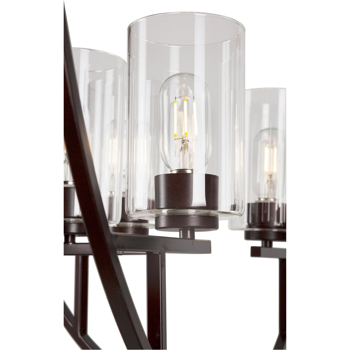 Orbit 9 Light 36 inch Antique Bronze Chandelier Ceiling Light