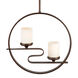 Signature 2 Light 20 inch Antique Bronze Foyer Pendant Ceiling Light