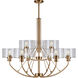 Zane 9 Light 36.25 inch Chandelier