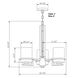 Signature 3 Light 20.75 inch Brushed Nickel Chandelier Ceiling Light