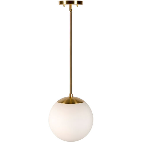 Selene 1 Light 10 inch Soft Gold Pendant Ceiling Light