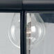 Signature 1 Light 12 inch Black Outdoor Wall Light