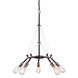 Signature 5 Light 26 inch Antique Bronze Chandelier Ceiling Light