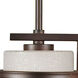 Signature 1 Light 6.5 inch Antique Bronze Mini Pendant Ceiling Light