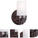 Signature 1 Light 5 inch Antique Bronze Wall Sconce Wall Light