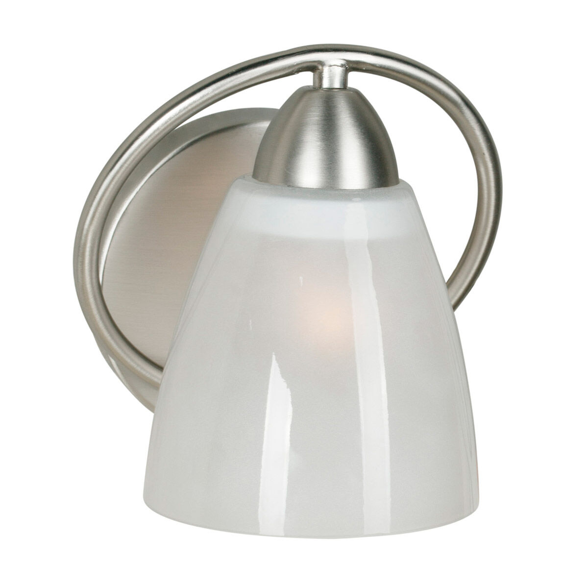 Signature 1 Light 6.5 inch Brushed Nickel Wall Sconce Wall Light