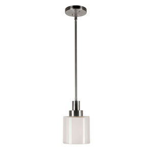 Signature 1 Light 6 inch Brushed Nickel Mini Pendant Ceiling Light