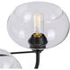 Cameron 9 Light 35 inch Black Chandelier Ceiling Light