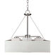 Signature 4 Light 18 inch Brushed Nickel Foyer Pendant Ceiling Light