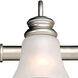 Signature 5 Light 40 inch Brushed Nickel Vanity Light Wall Light