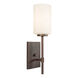 Signature 1 Light 5 inch Antique Bronze Wall Sconce Wall Light