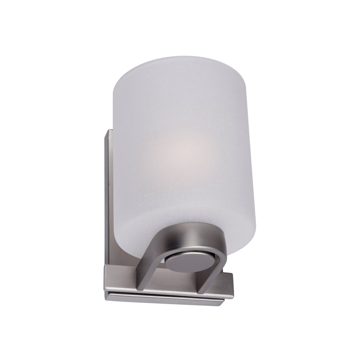 Signature 1 Light 5 inch Brushed Nickel Vanity Light Wall Light