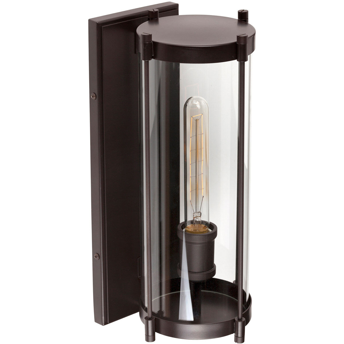 Hudson 1 Light 15 inch Antique Bronze Outdoor Wall Lighting