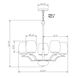 Signature 5 Light 23.75 inch Brushed Nickel Chandelier Ceiling Light