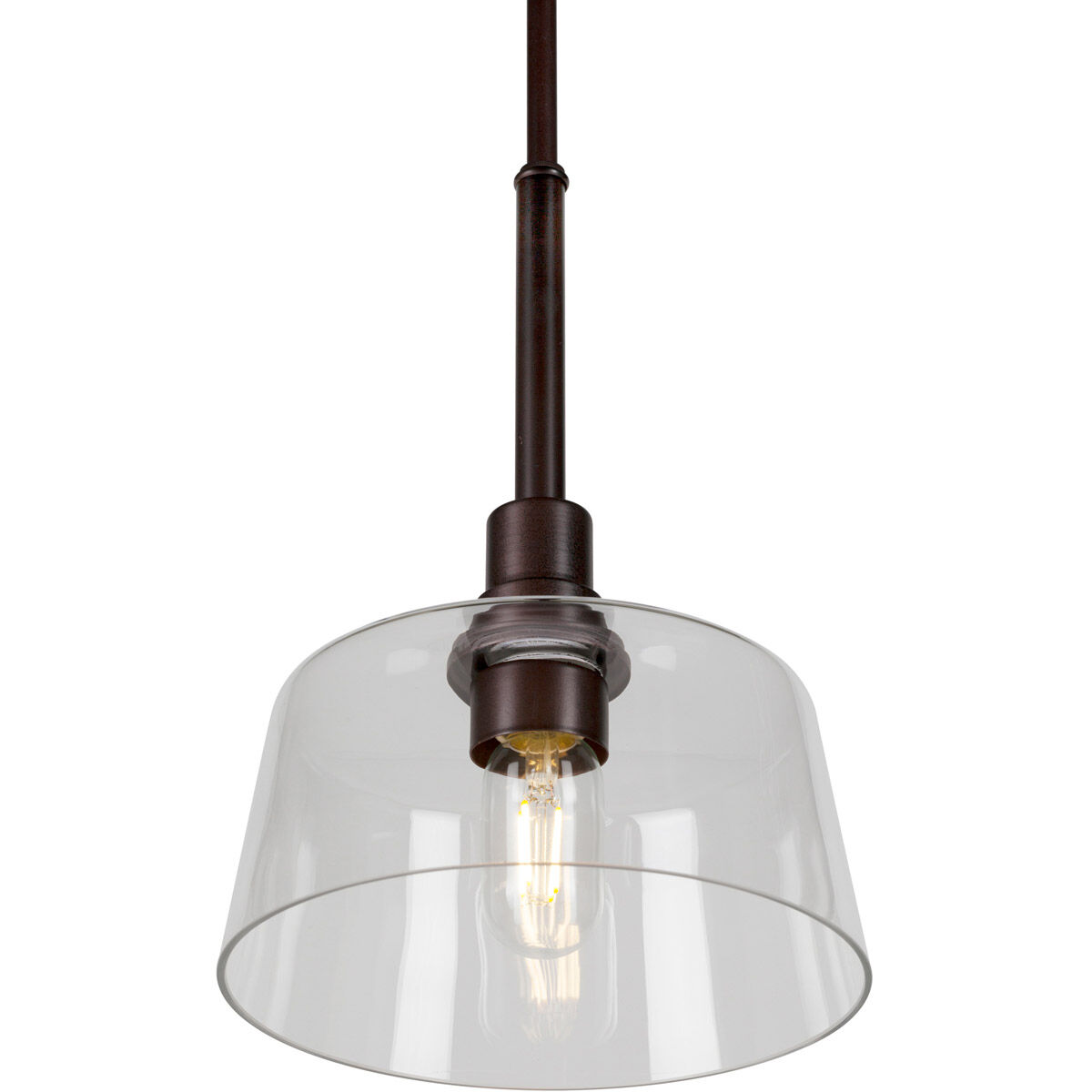 Acopa 1 Light 9 inch Antique Bronze Mini Pendant Ceiling Light