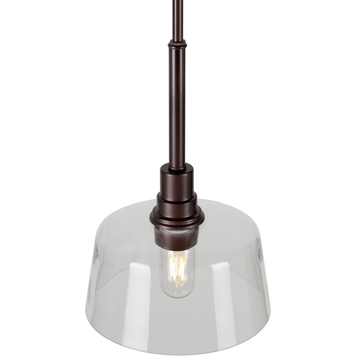 Acopa 1 Light 9 inch Antique Bronze Mini Pendant Ceiling Light