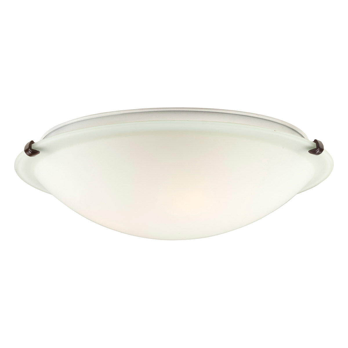 Signature 3 Light 16 inch Antique Bronze Flush Mount Ceiling Light