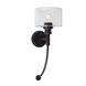 Zane 1 Light 7 inch Black Wall Sconce Wall Light