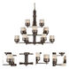 Signature 15 Light 37.5 inch Antique Bronze Chandelier Ceiling Light