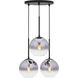 Callisto 3 Light 15.25 inch Pendant